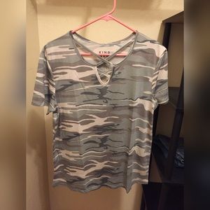 New with tags camo tee